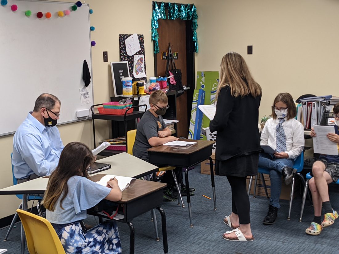 West Liberty Elementary Students Learn About Civics, Dangers of Drugs